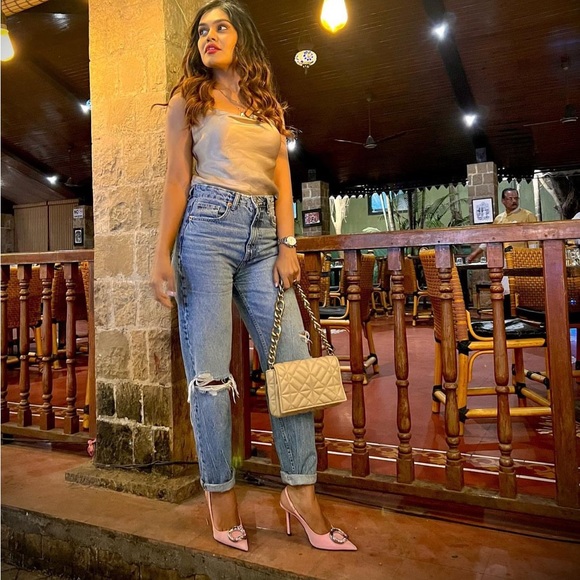 NWT Zara Quilted Chain Strap Shoulder Bag - Picture 5 of 9